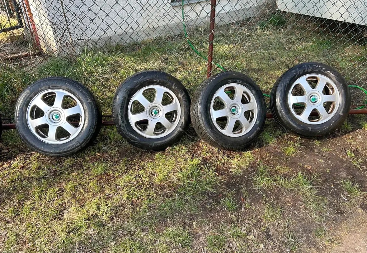 Kola octavia 1 5x100 r15 195/65