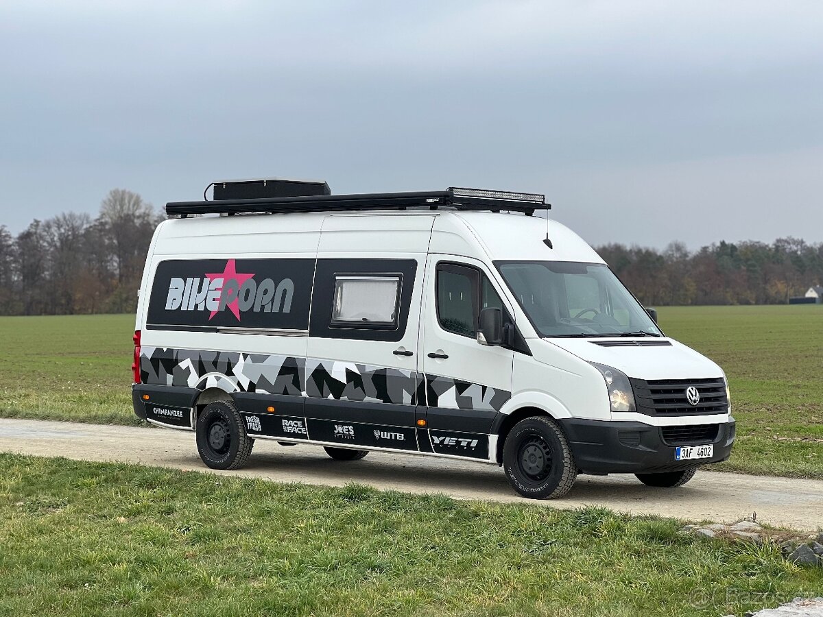 VW Crafter 2013, obytný automobil, 155k km, DPH