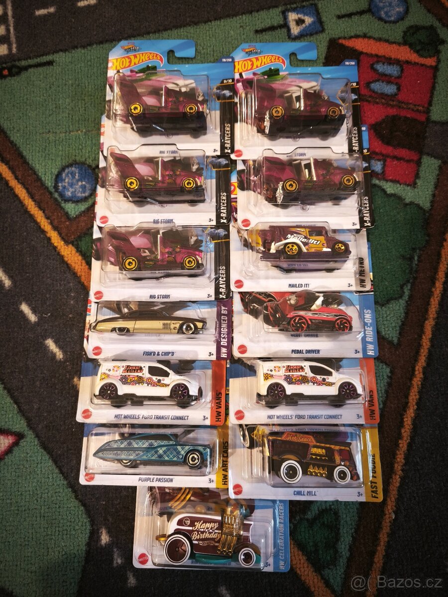 TH hot wheels 40 kč