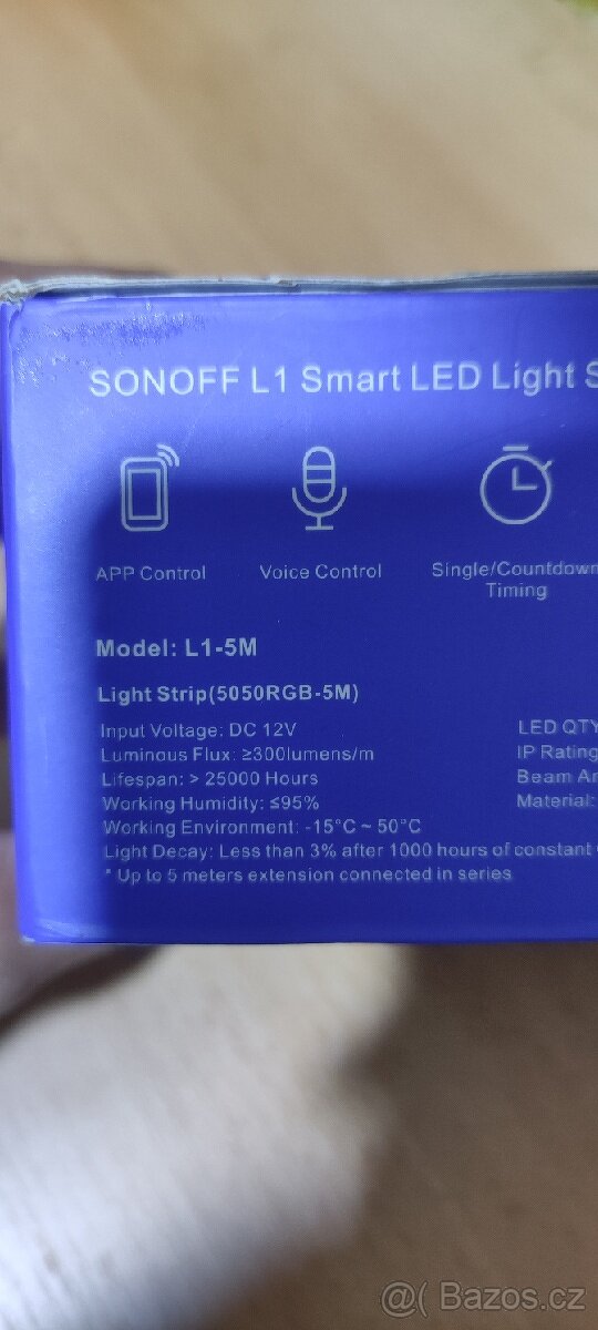 Sonnof L1 5m ,led pásek
