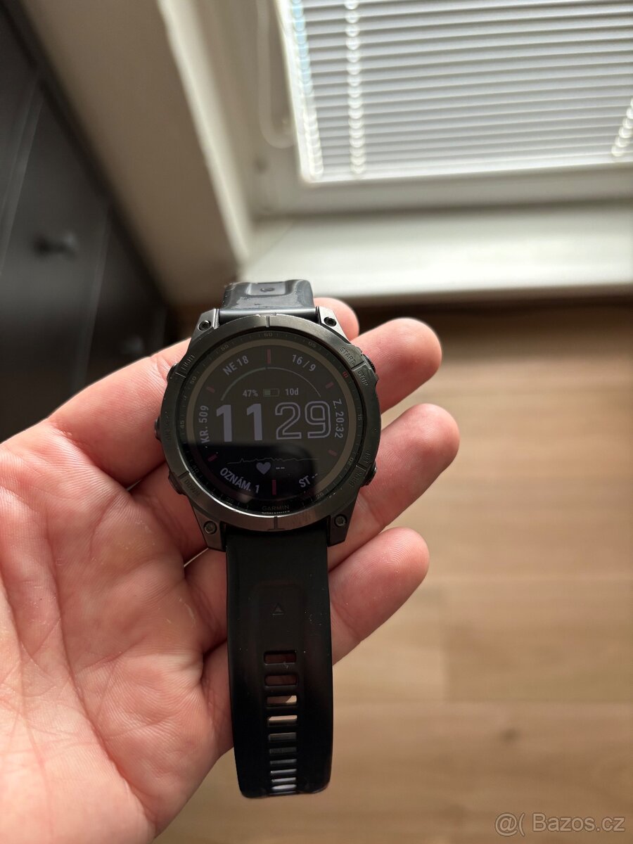 Garmin fenix 7 sapphire solar