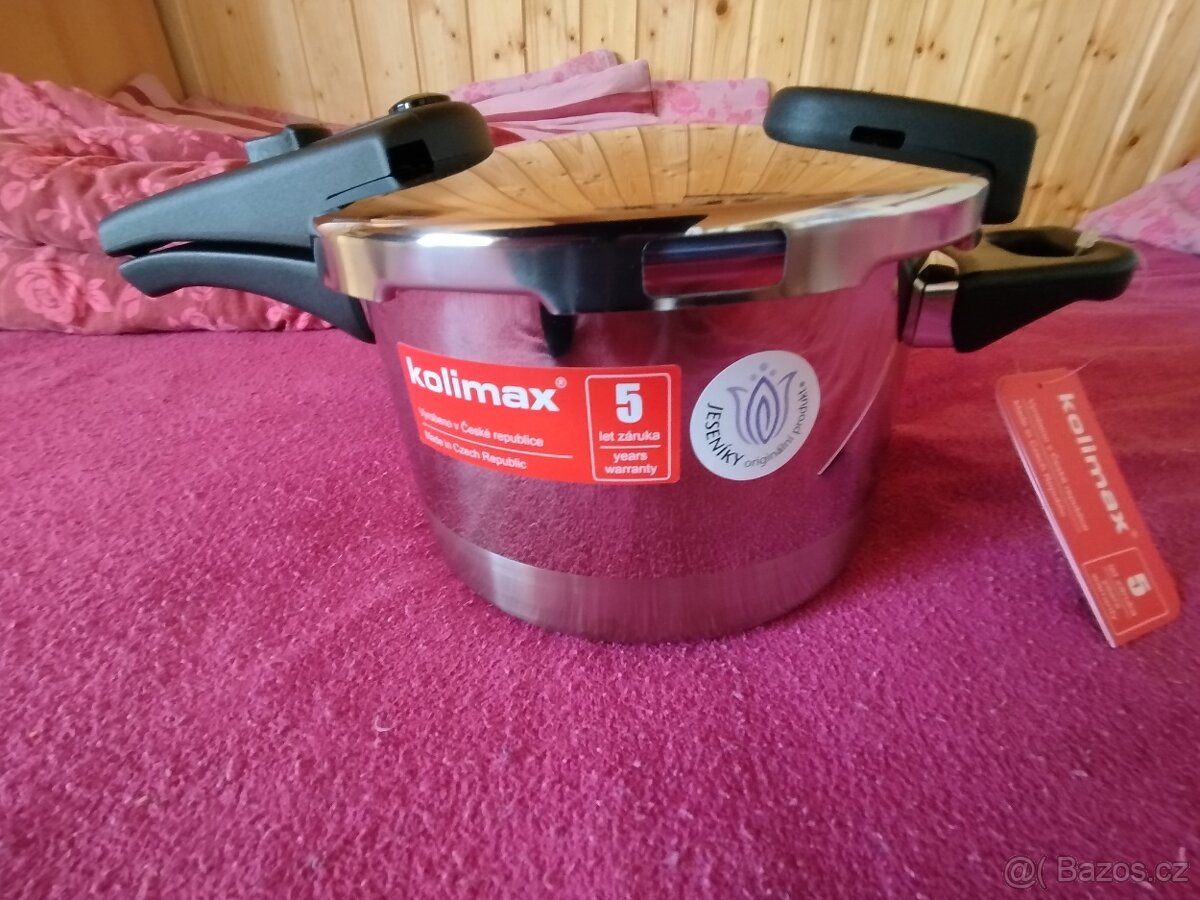 Kolimax tlakový hrnec Biomax s Bio ventilem 6 l