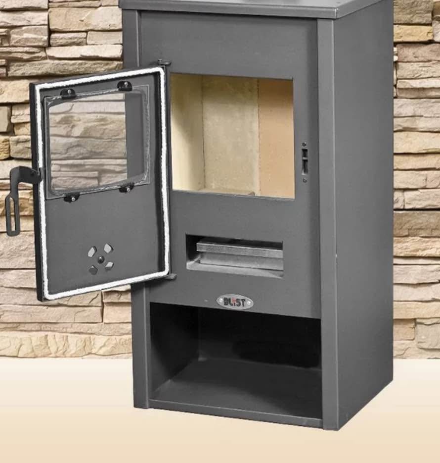 Krbová kamna s výměníkem vody 13,1 kW | BLIST B2E