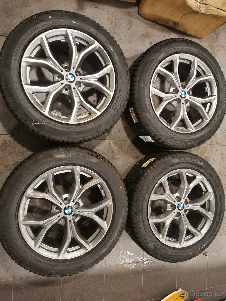 Originální alu kola na BMW X5 X6 zimní 19"