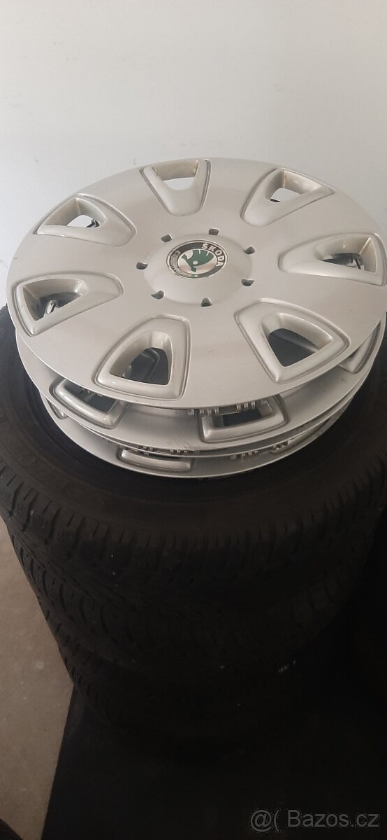 Zimní gumy s disky 205/55 R16 5x112 et50