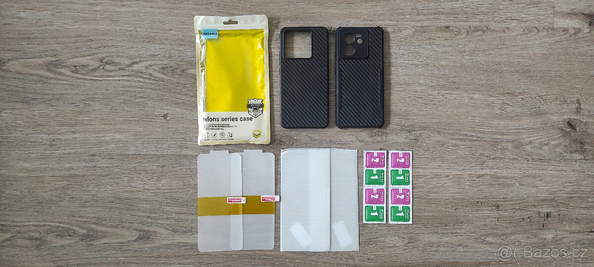 Pouzdro a ochranné sklo pro telefon Xiaomi 13T