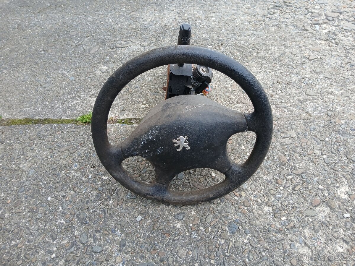 sloupek rizeni peugeot vcetne airbagu