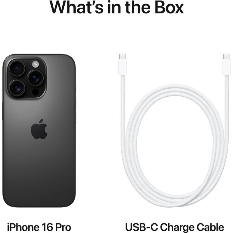 Apple iPhone 16 Pro 256GB Black Titanium - nový