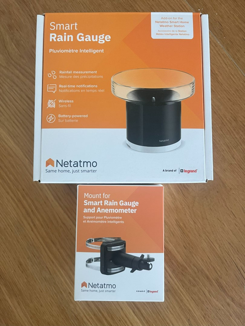 Netatmo srážkoměr s držákem