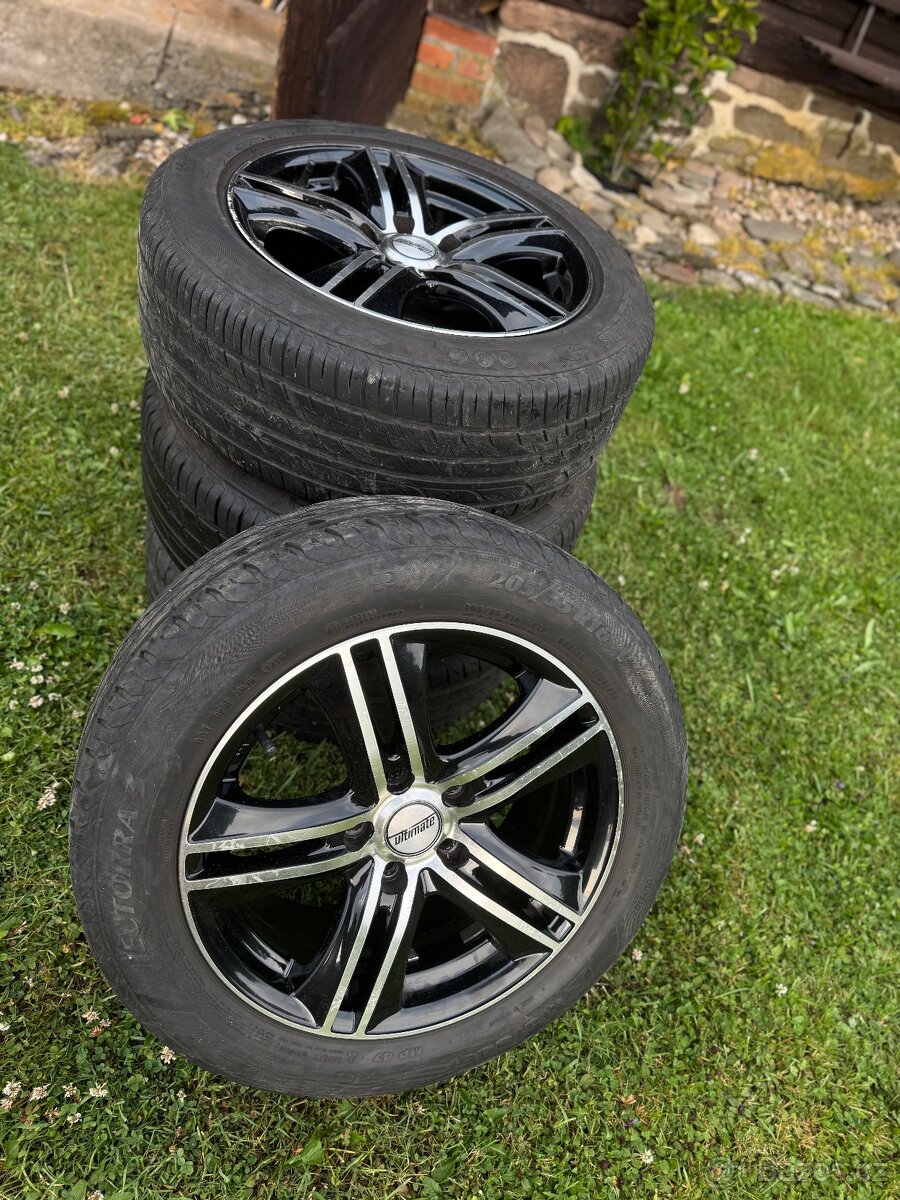 Sada alu kol 5x112 R16 Škoda VW Audi
