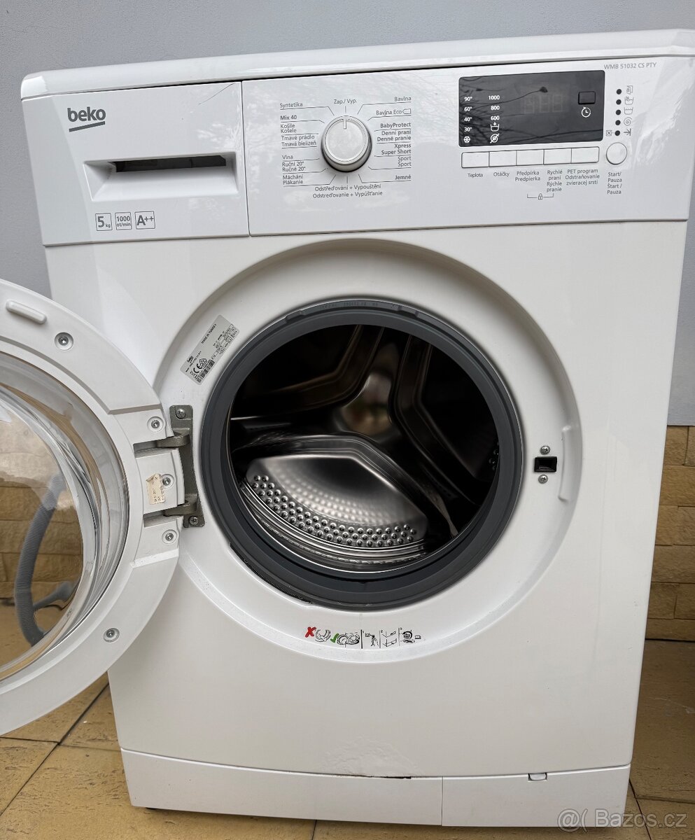 ÚZKÁ SLIM PRAČKA BEKO 5KG 1000 OTÁČEK A++