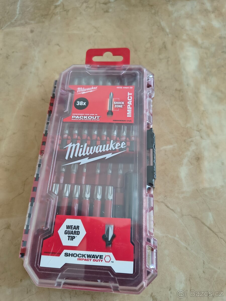 Milwaukee 38 dielna sada bitov