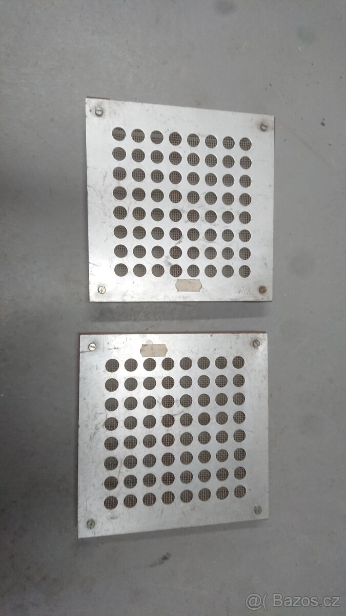 Mřížka větracího otvoru, hliníková k zabudování