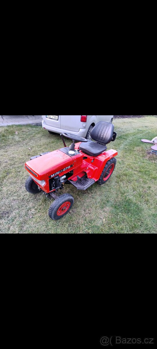 Malotraktor Mini 070 plus originál rotavátor