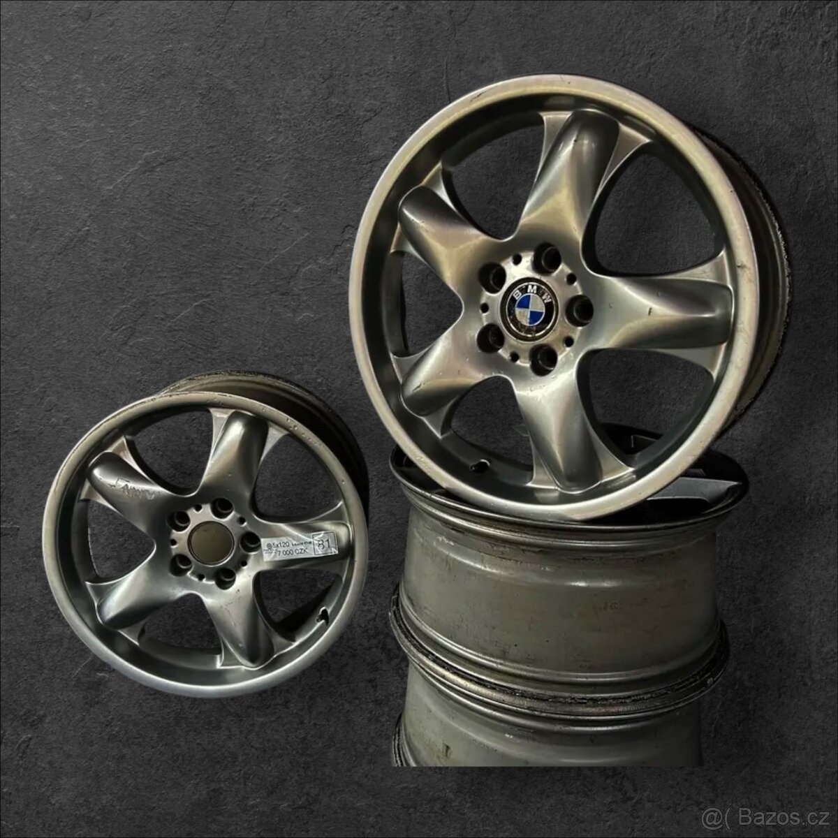 Zánovní originální alu kola BMW X5 5x120 r18