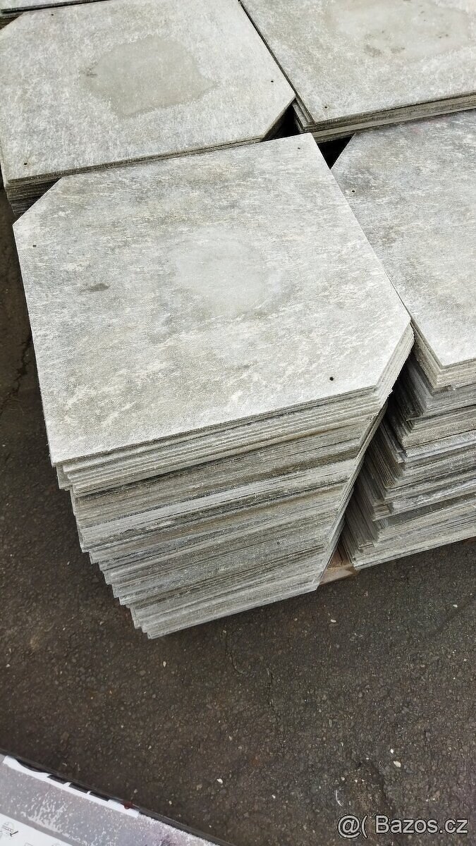 Eternit 400x400mm šablona...