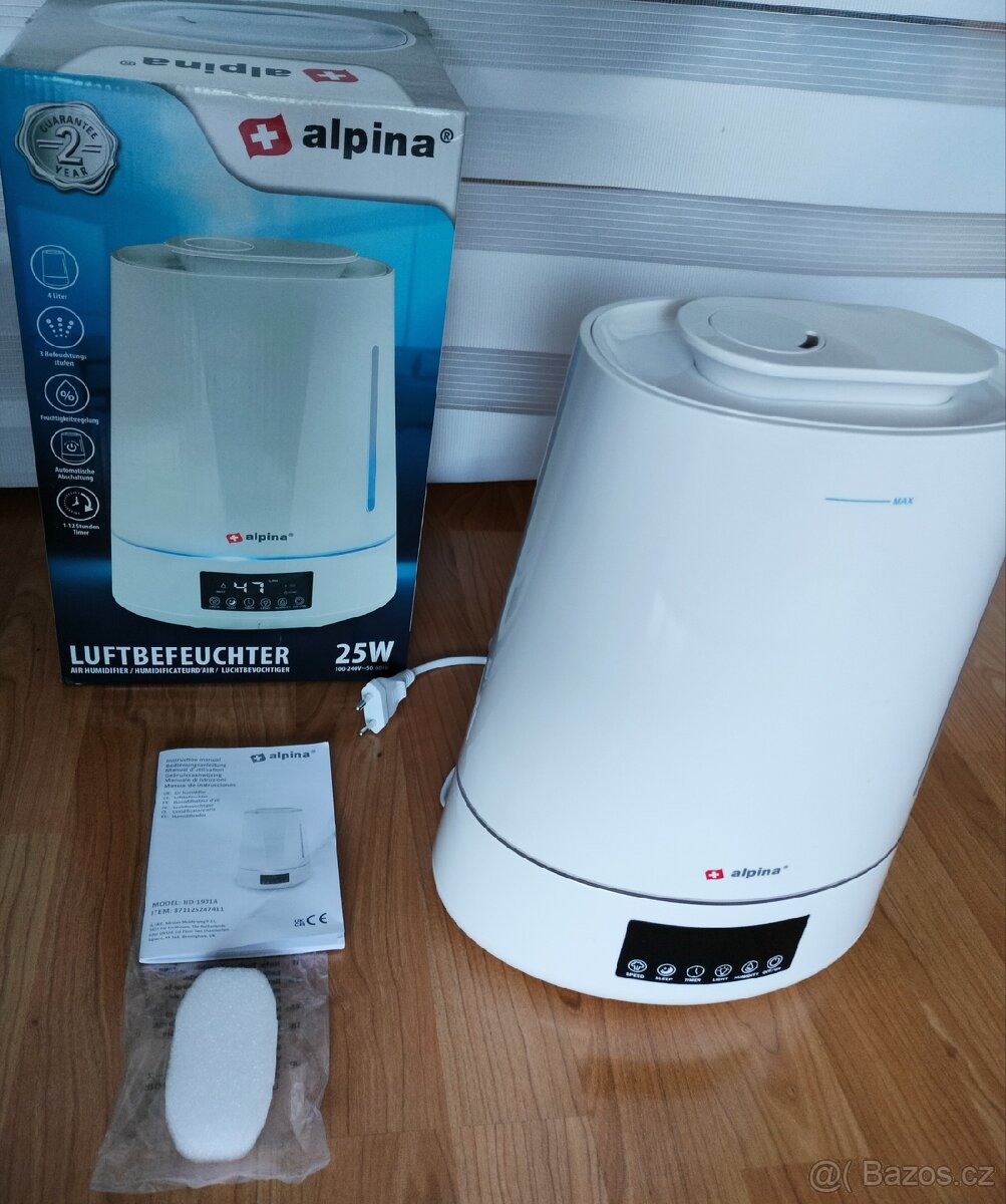 Zvlhčovač vzduchu Alpina HD1901A