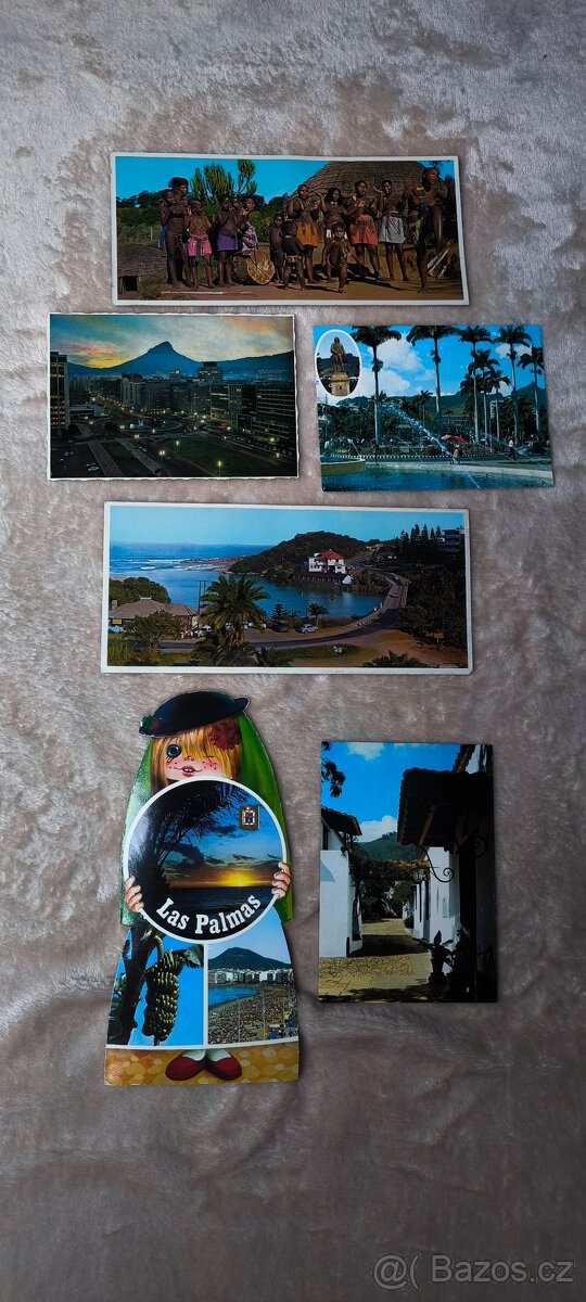 Staré pohlednice od roku 1965-1970 ze světa