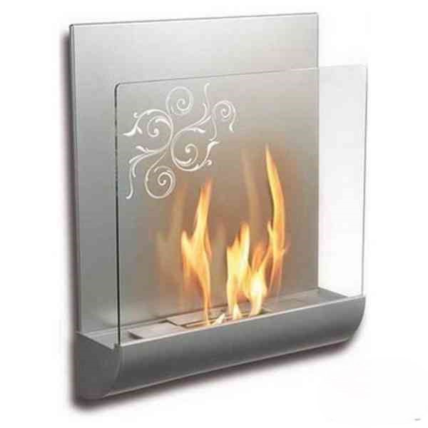 Nástěnný biokrb Elegance Silver