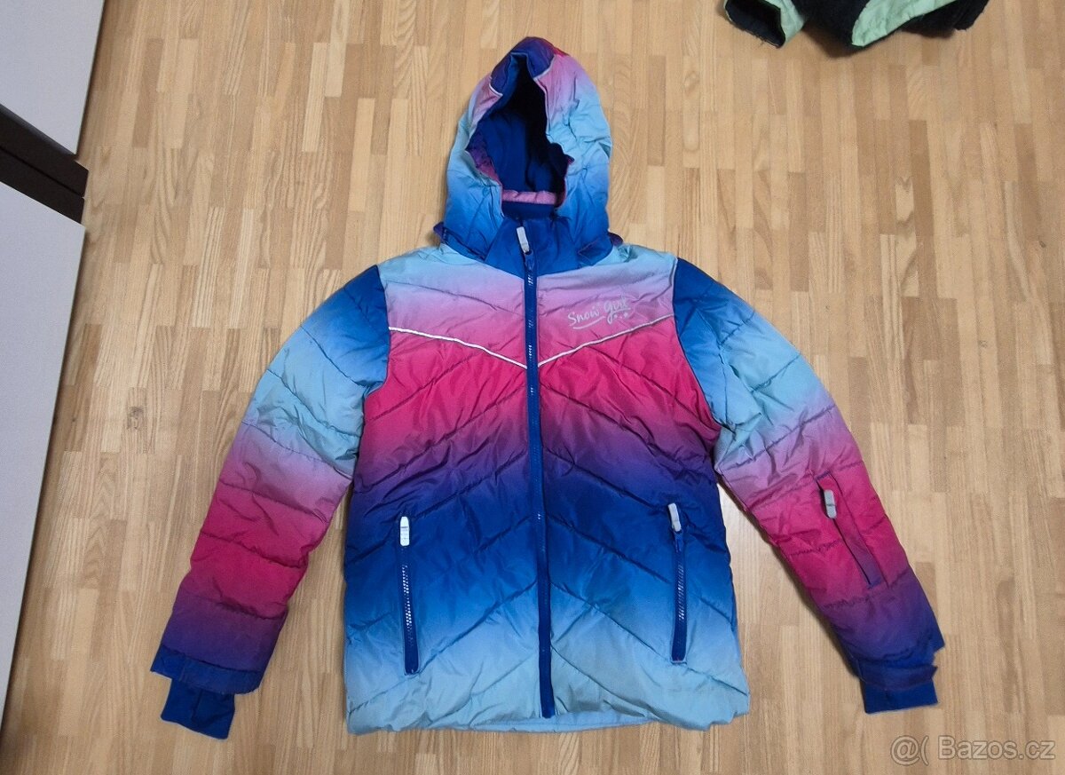 Zimní lyzarska bunda 134 - 140