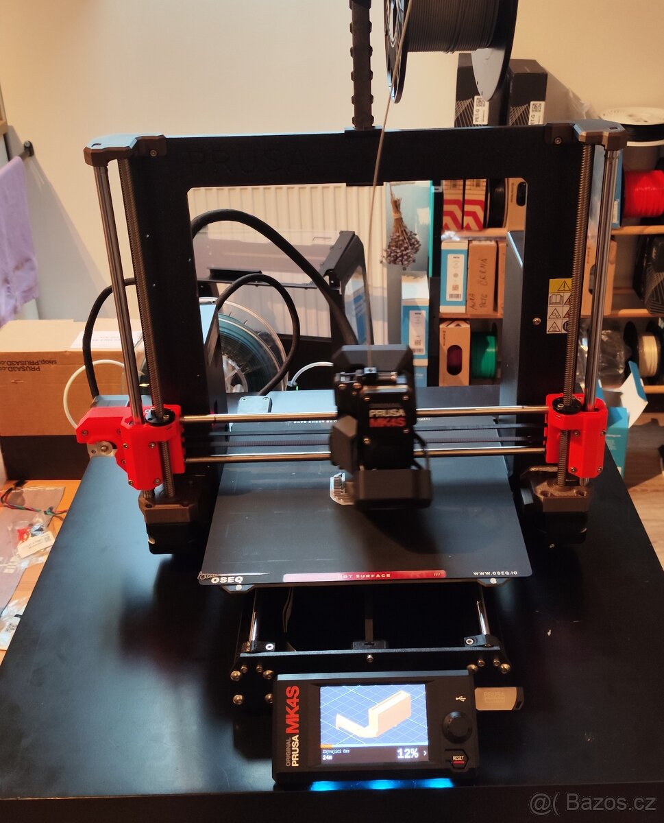 Prodám 3D tiskárnu Průša MK3.9S (MK4S)