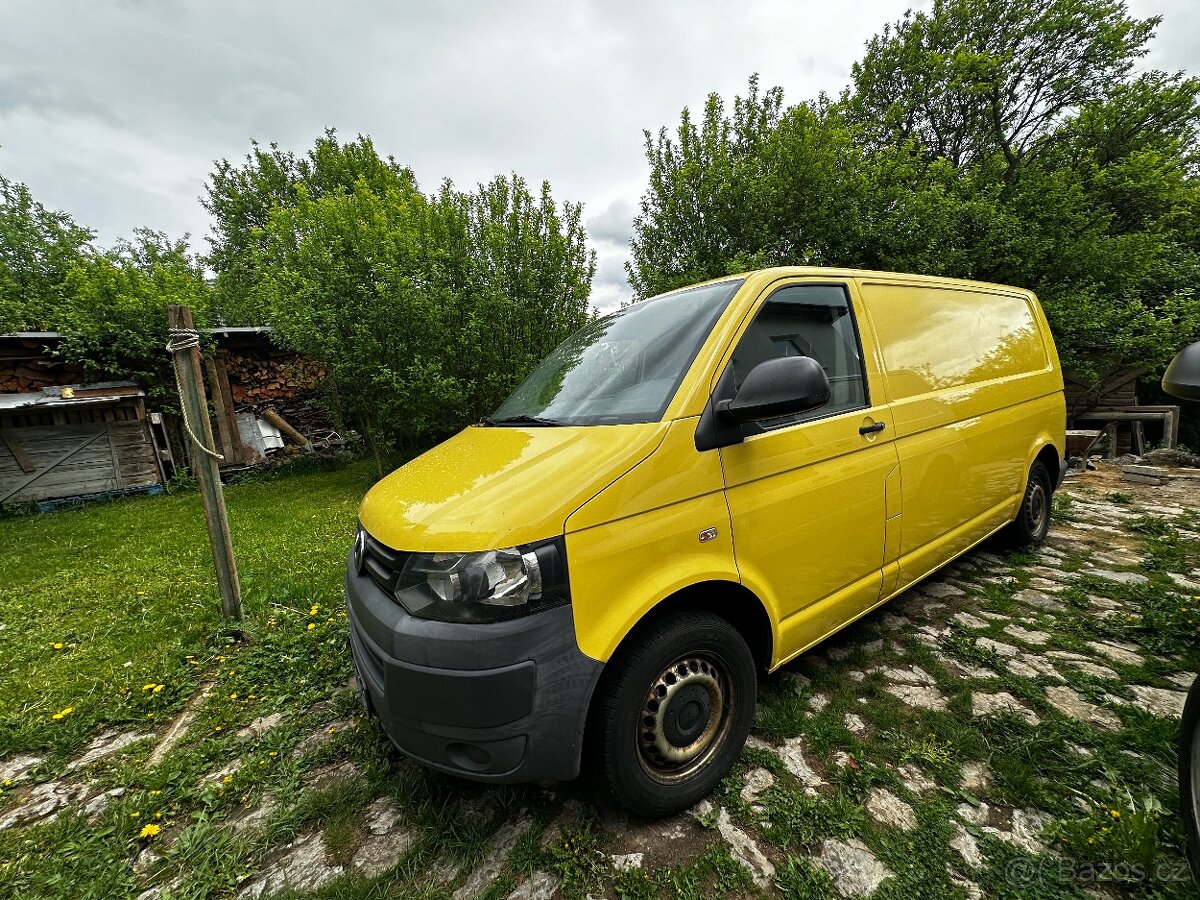 VW TRANSPORTER T5 2.0TDI 103KW LONG KLIMA 2011,serviskaTažné