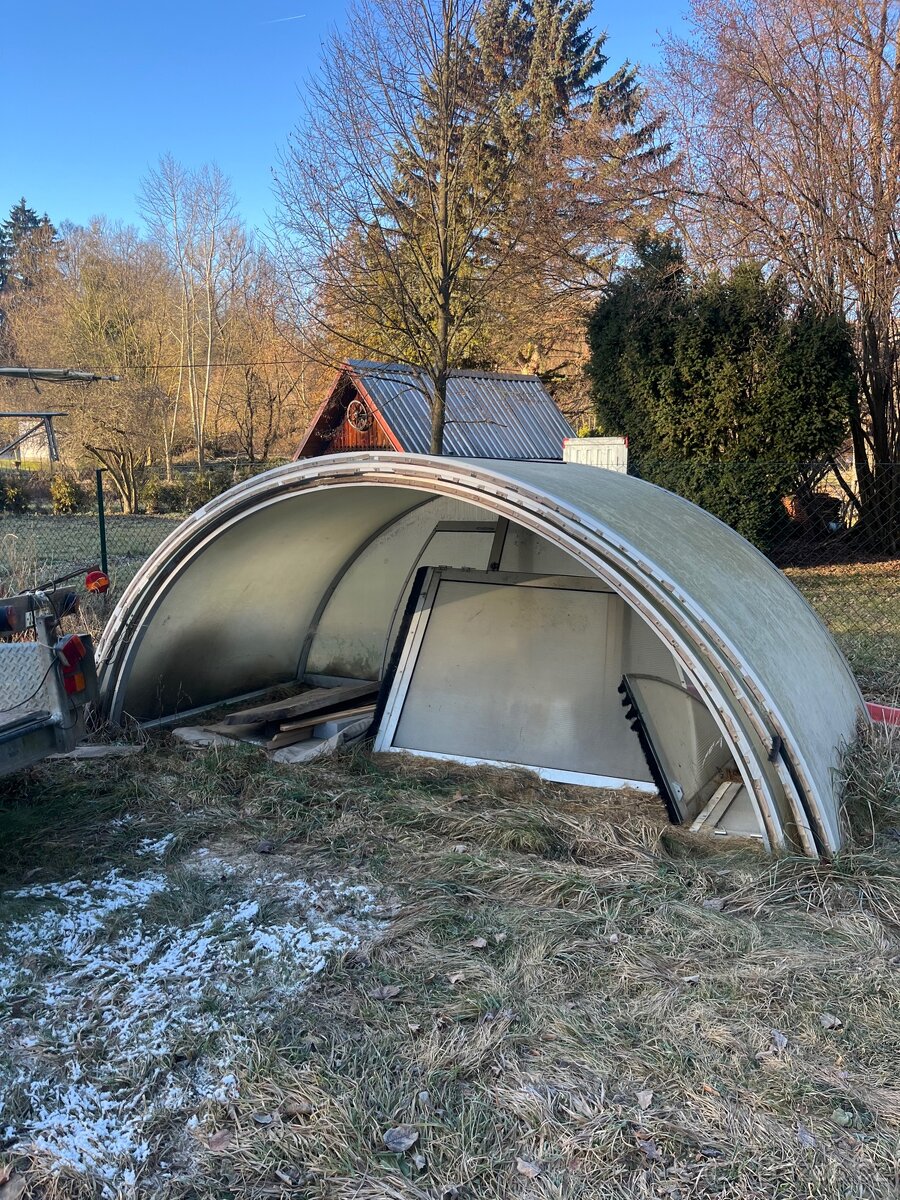 Zastřešení bazénu 6m x 3m