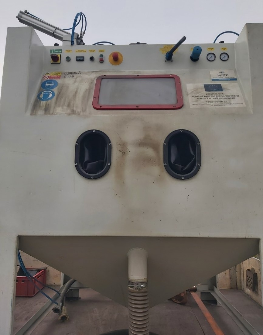 Tryskací stroj WISTA VIKOMT 1515-P-F