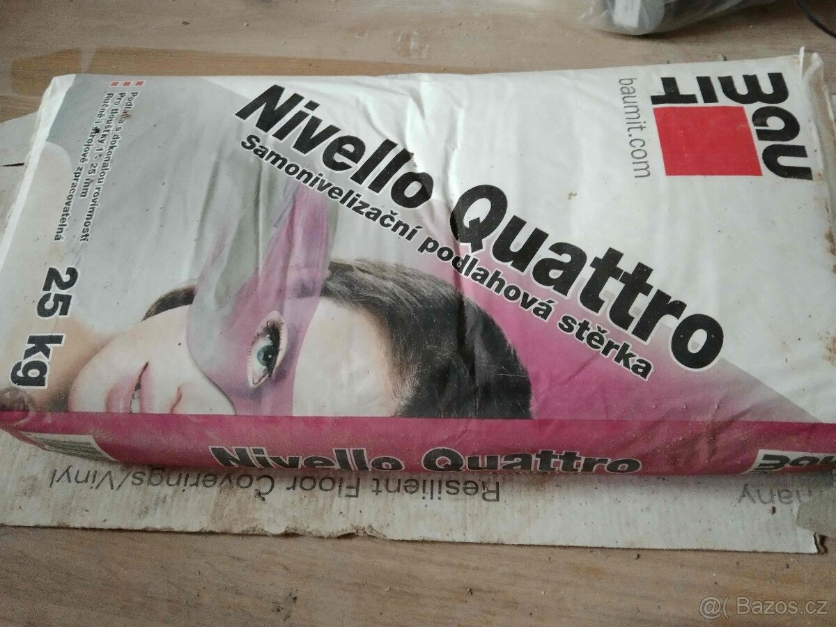 nivelační stěrka- Nivello Quattro - Baumit