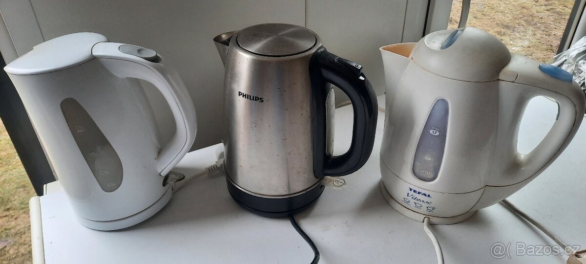 Rychlovarné konvice Tefal,Philips,Sencor