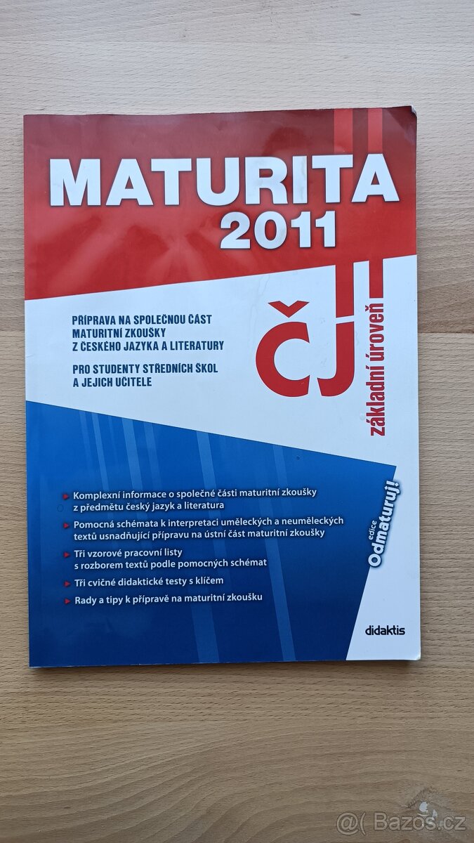 Maturita Český jazyk 2011 - základní úroveň