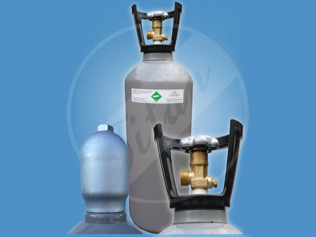 Lahev CO2 - 10kg s ochranným límcem