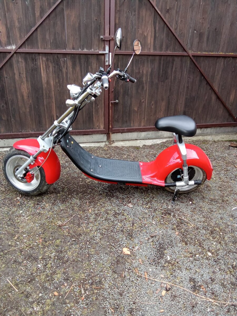 NOVÁ BATERIE Chopper - elektrokoloběžka