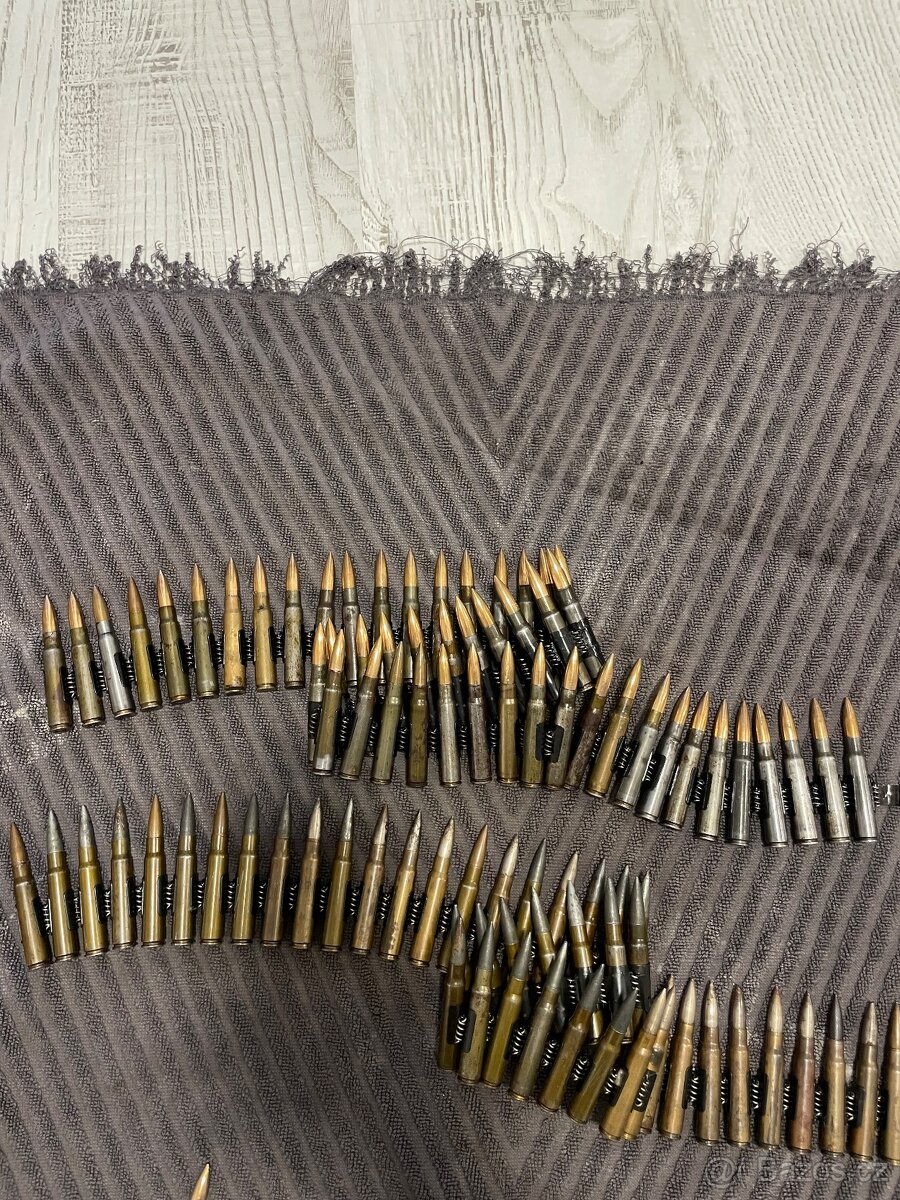 Originál nábojový kulometný pás k MG42,MG34, 7,92 x 57.