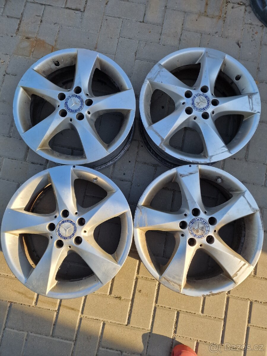 17" ALU kola Mercedes, ET52