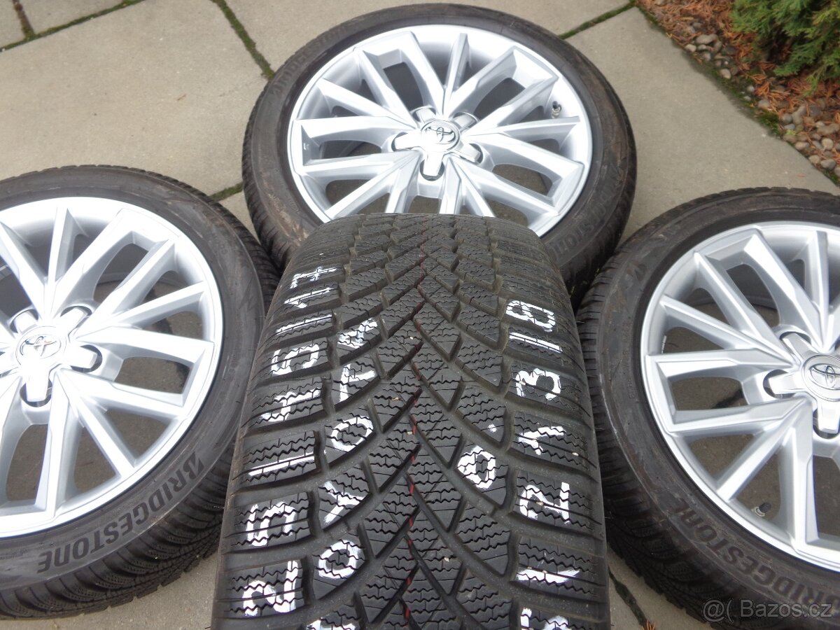 5x114,3 R18 ori.zimna sada kol s TPMS Toyota Corolla