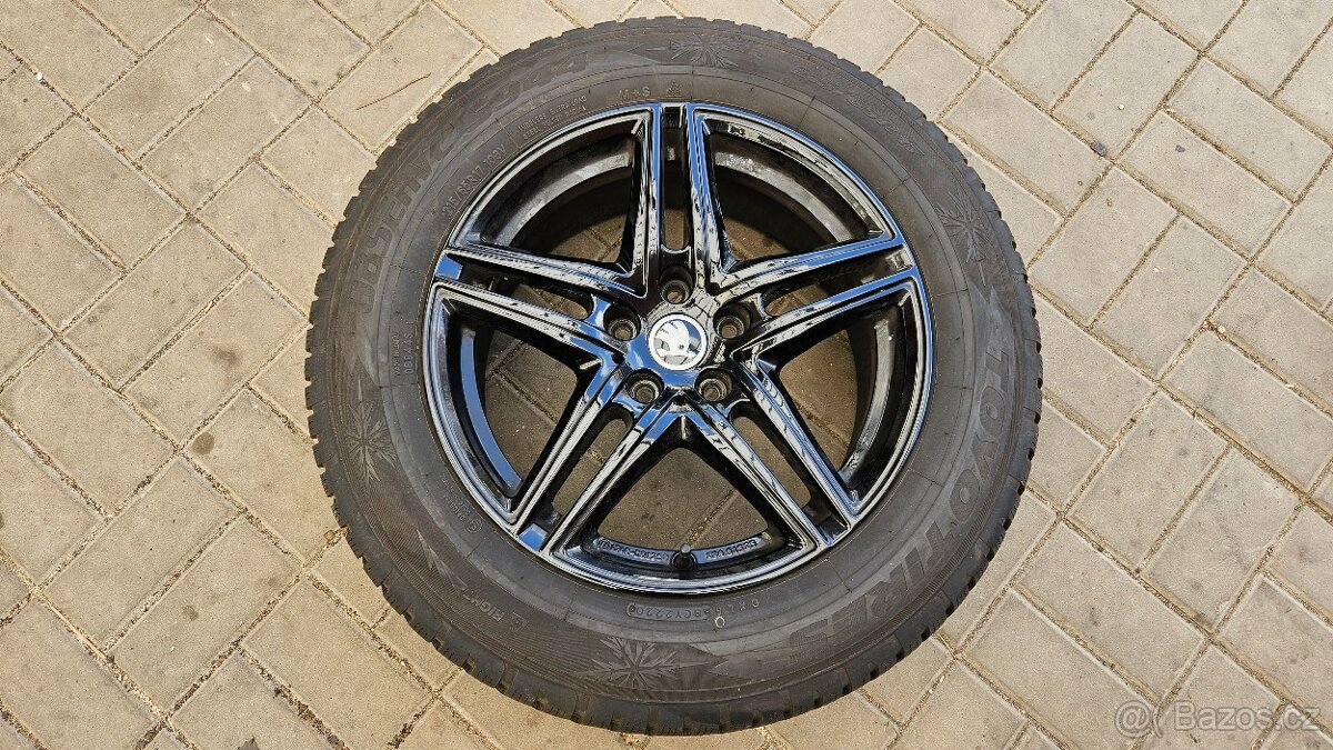 Zimní Sada Alu 5x112 215/65 R17 Škoda Kodiaq
