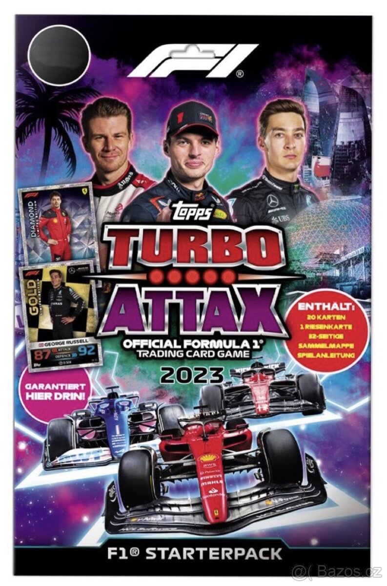 Karty Formule 1 Turbo Attax 2023