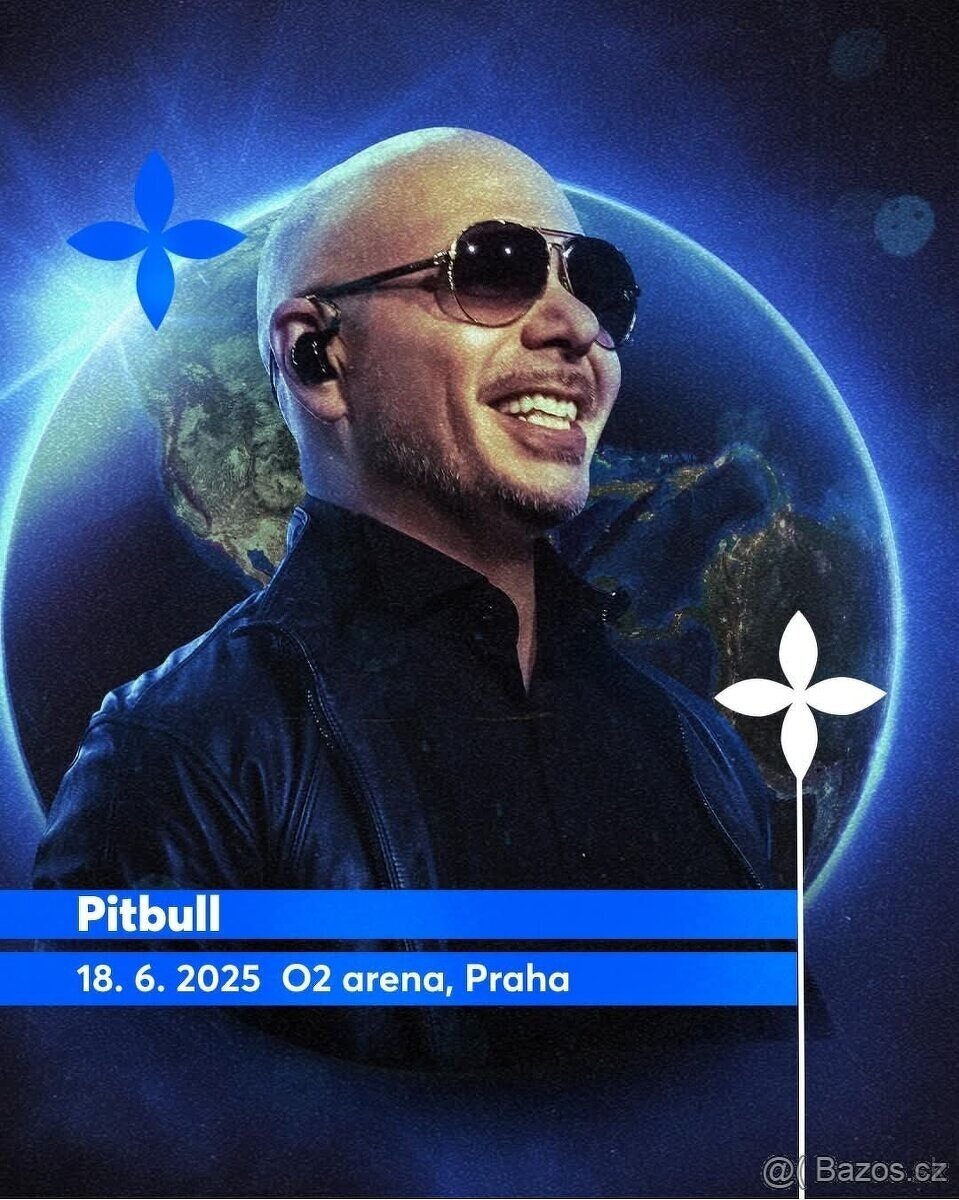 Pitbull 18.6.2025 Praha