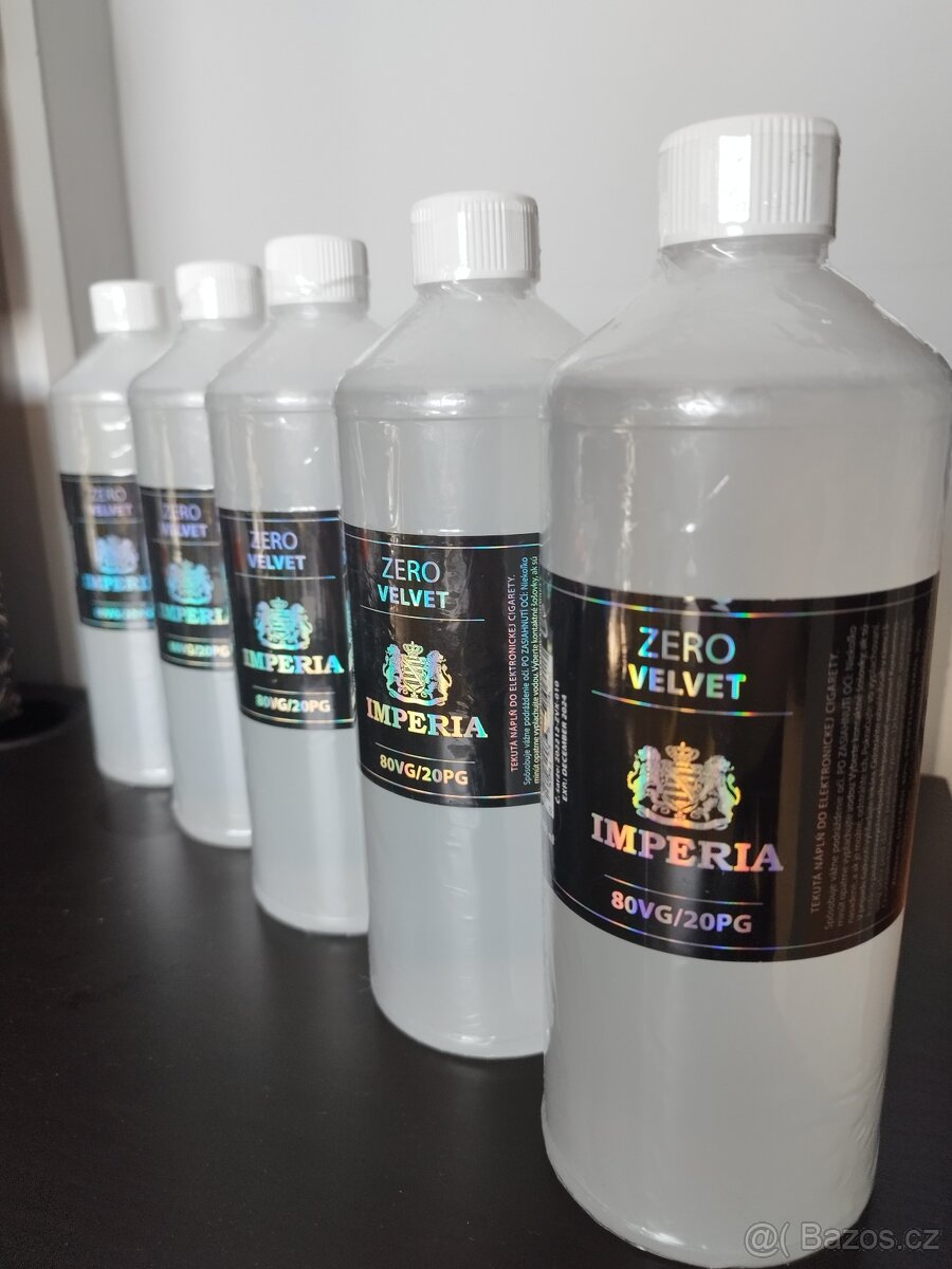 VAPE 1L Imperia Beznikotinová báze 80VG/20PG