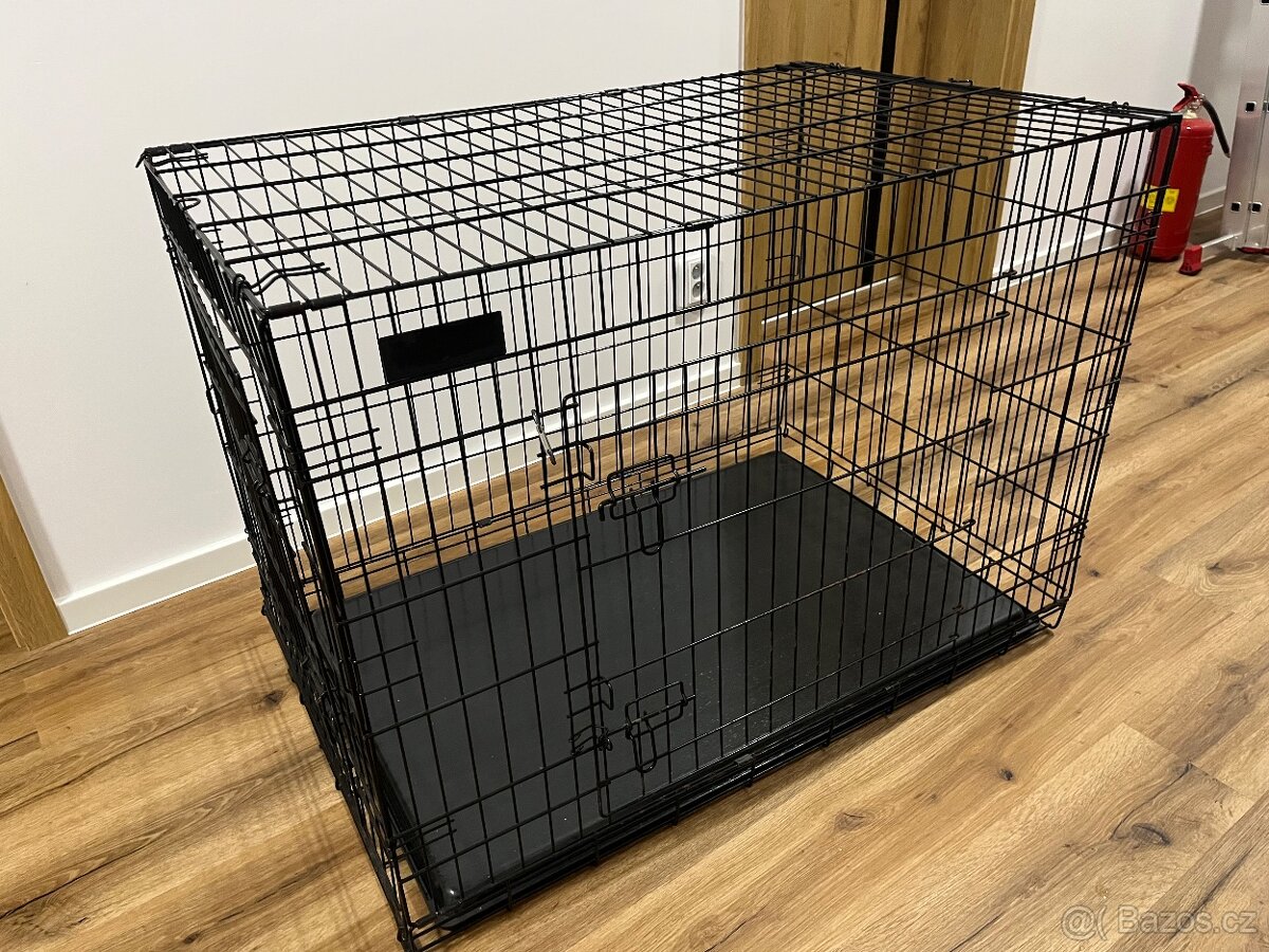 Darujeme Kovová klec pro psa 70x105x76 (h x š x v)