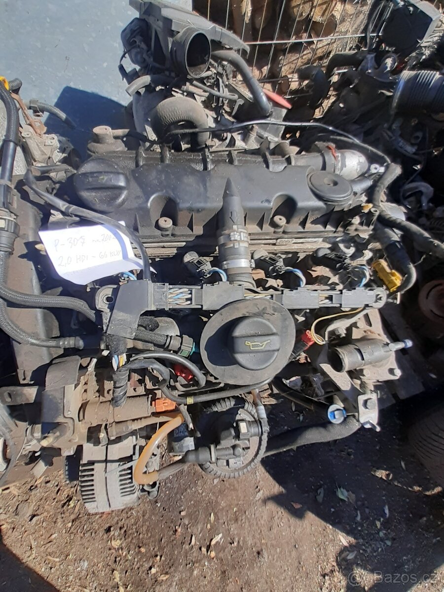 Peugeot 307 hdi 2,0hdi motory