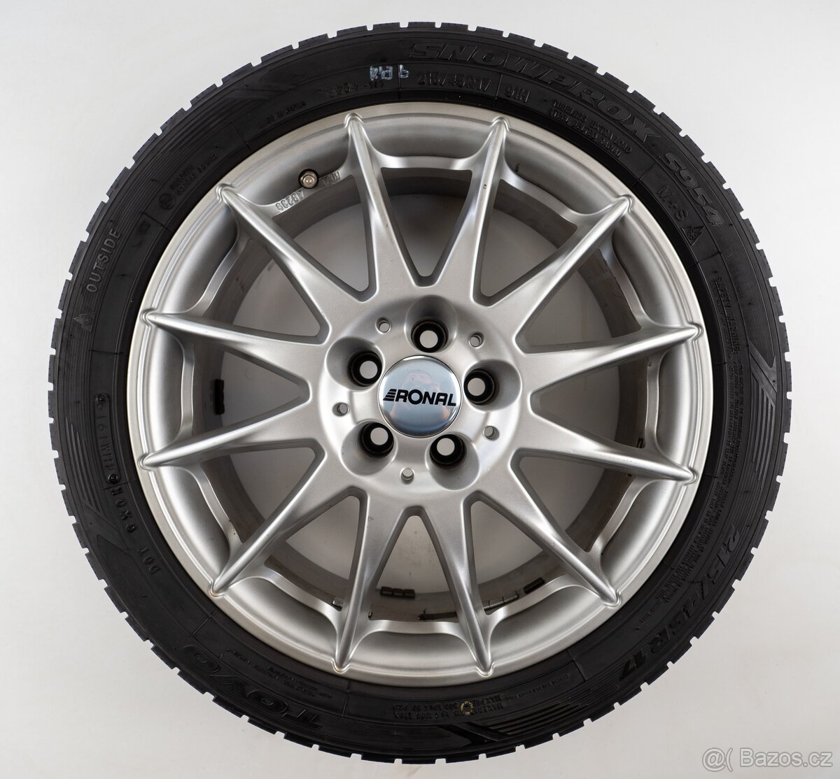 Škoda Fabia - 17" alu kola - Zimní pneu
