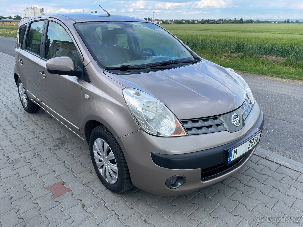 Nissan Note 1,6i benzin 81kw LPG