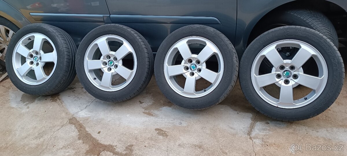 Originál Alu kola Škoda