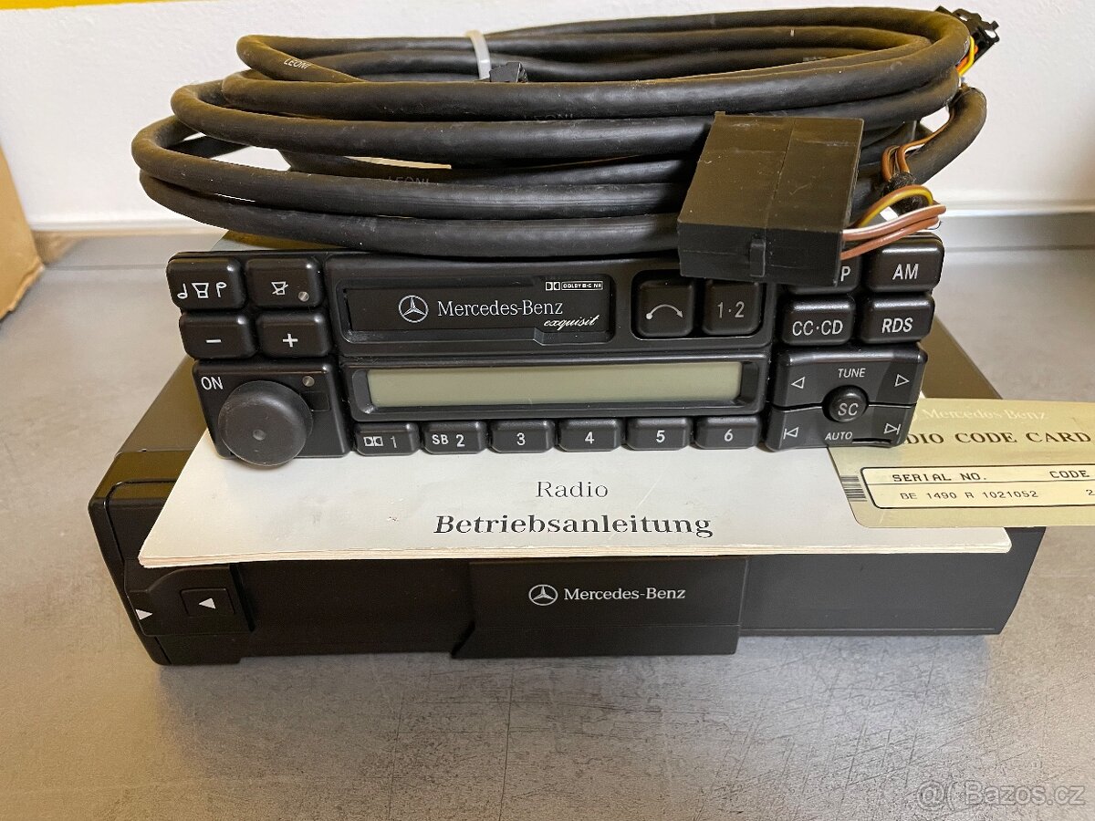 Becker Exquisit be1490 Mercedes + CD changer + BLUETOOTH