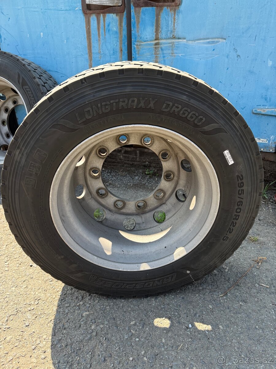 Alu kola s pneumatikami 6ks - 1ks/2500 KČ