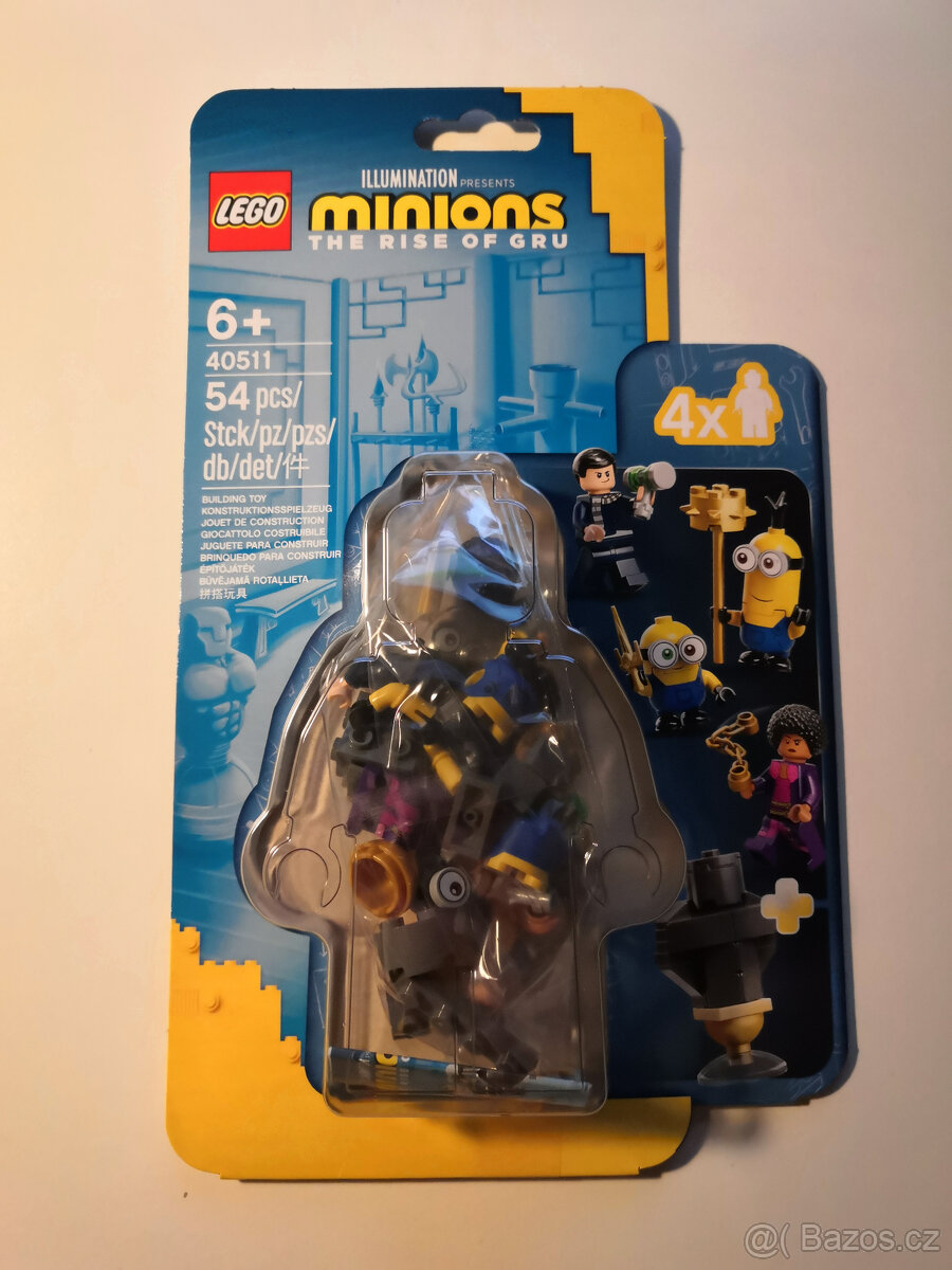 LEGO (40511), Minifigures: Mimoňský kung-fu trénink
