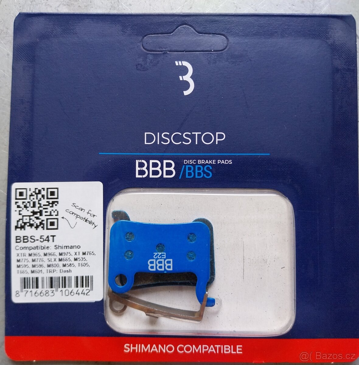 Shimano brzdovéh destičky Nove