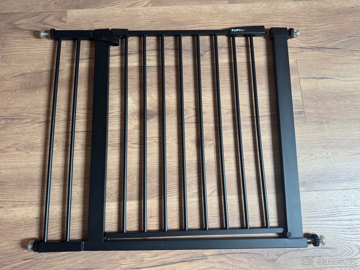 Zábrana na schody, PUPYhou, 90 - 97 cm, černá